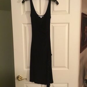 Black slinky dress